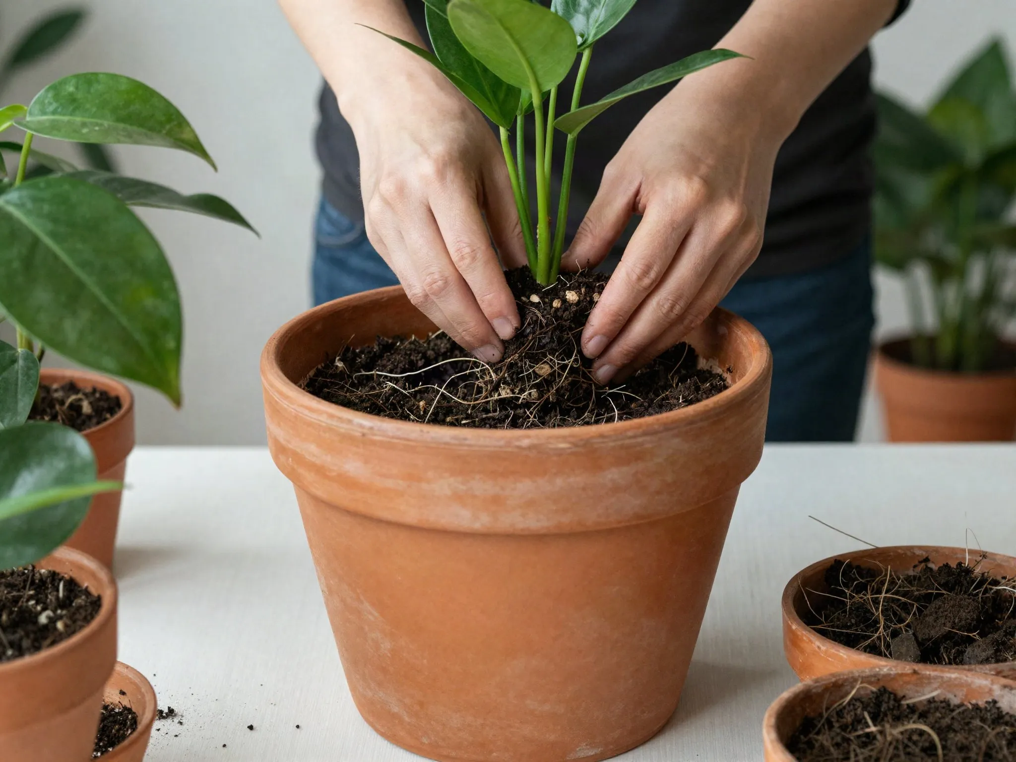 How to Repot a Houseplant Without Killing It